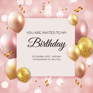 Birthday Party Invitation