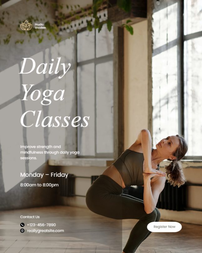 daily yoga classes
