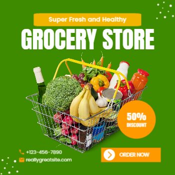 Fresh grocery store